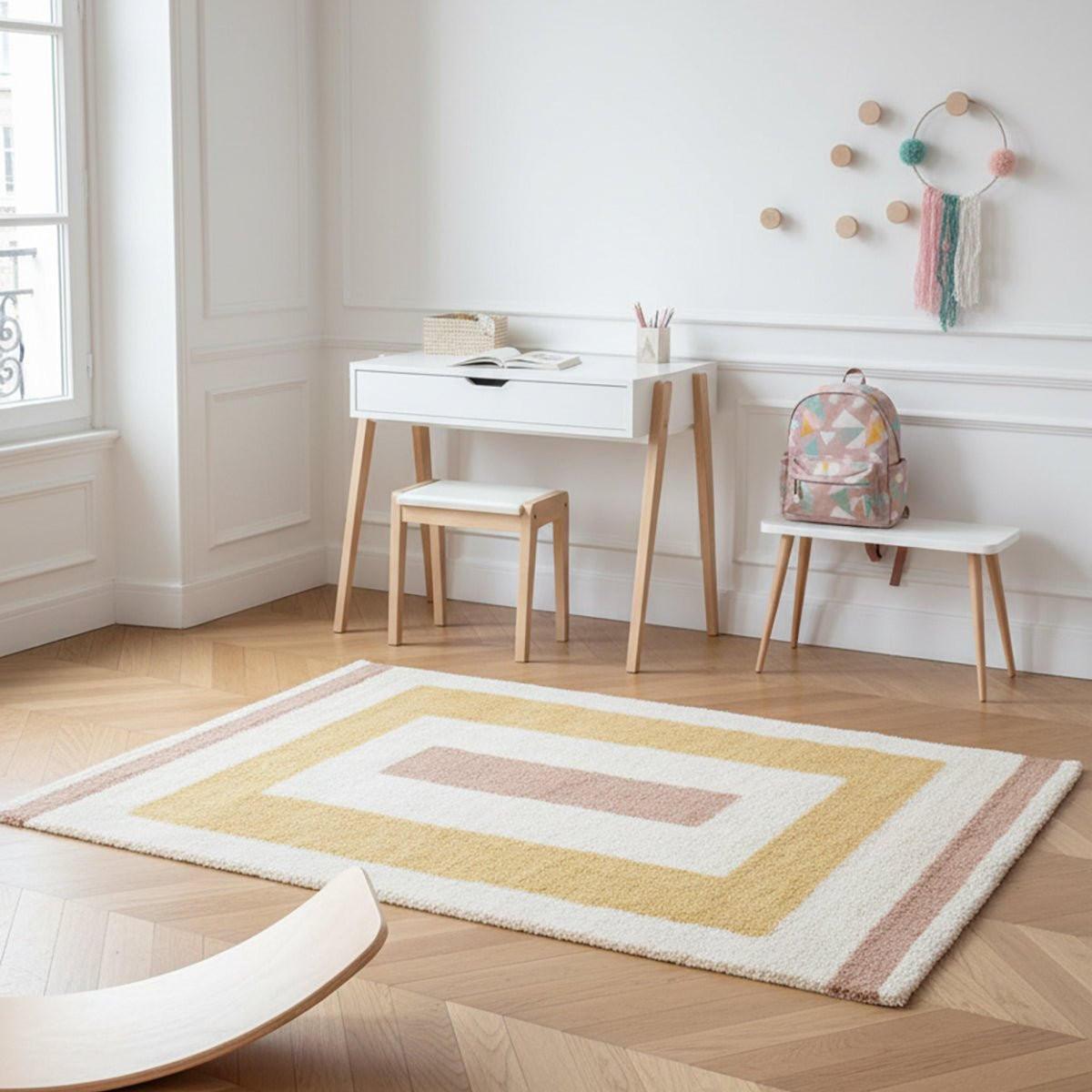 TEPPICH dicker und bequemer Shaggy gelb - Gelb, Textil (120/170cm) - AFK Living