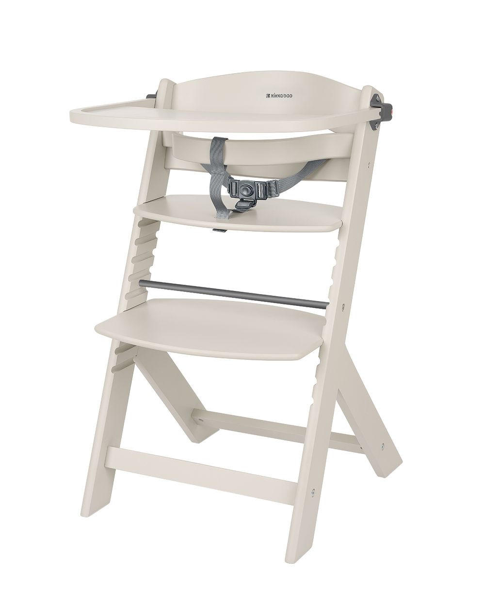KINDERHOCHSTUHL Nordy Holz beige Kinderstuhl Fußstütze verstellbarer Sitz - Beige, Holz (44/79/49cm) - Kikka boo