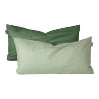KISSENHÜLLENSET Doubleface Renforcé 2-teilig 40x80 cm Grün - Grün, Textil (40/80cm) - SCHIESSER
