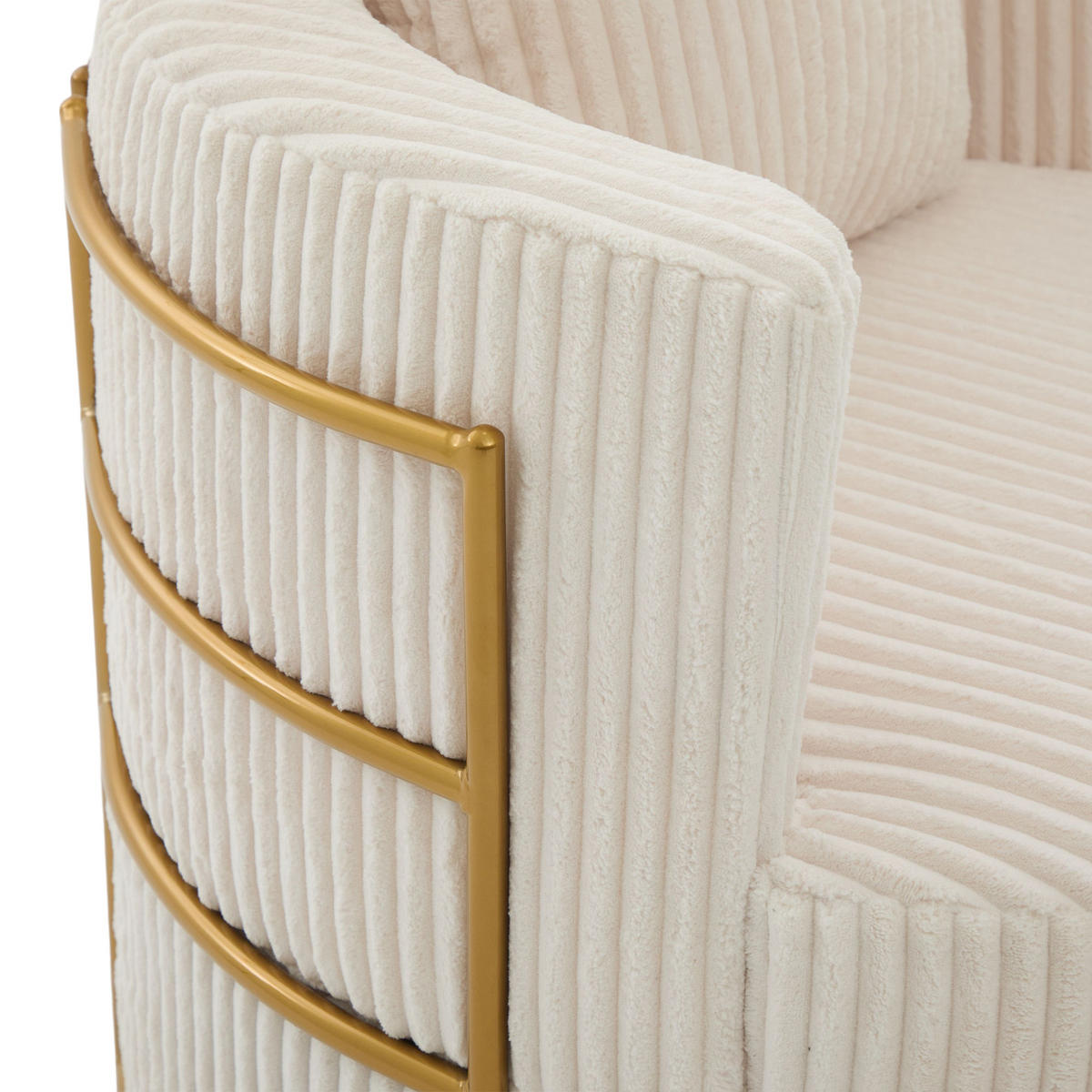 SESSEL DE-33906 360° drehbar mit Stauraum Beige - Beige, Metall (76/78/79cm) - ComfortXL
