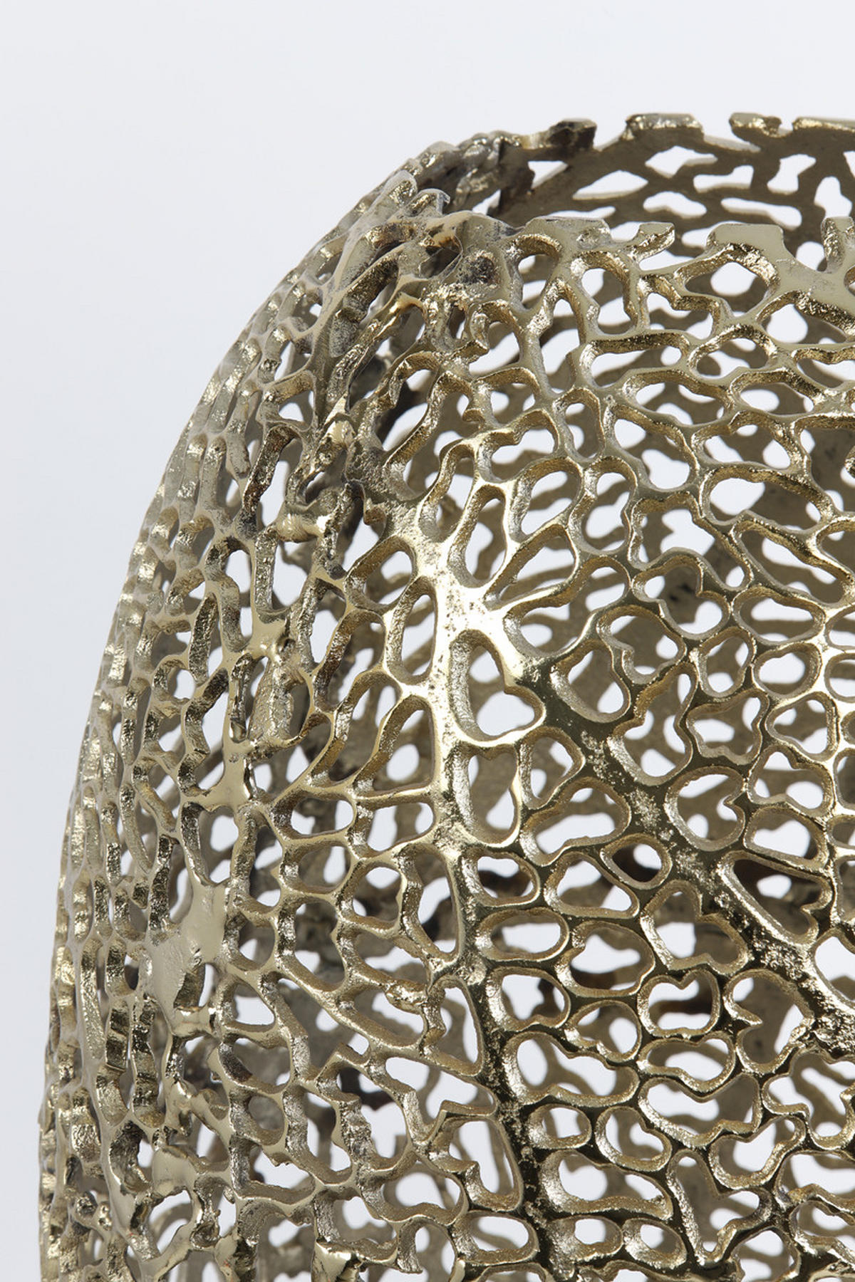 TISCHLAMPE Sinula Gold Ø33/52 cm - Goldfarben, Metall (33/33/52cm) - Light & Living