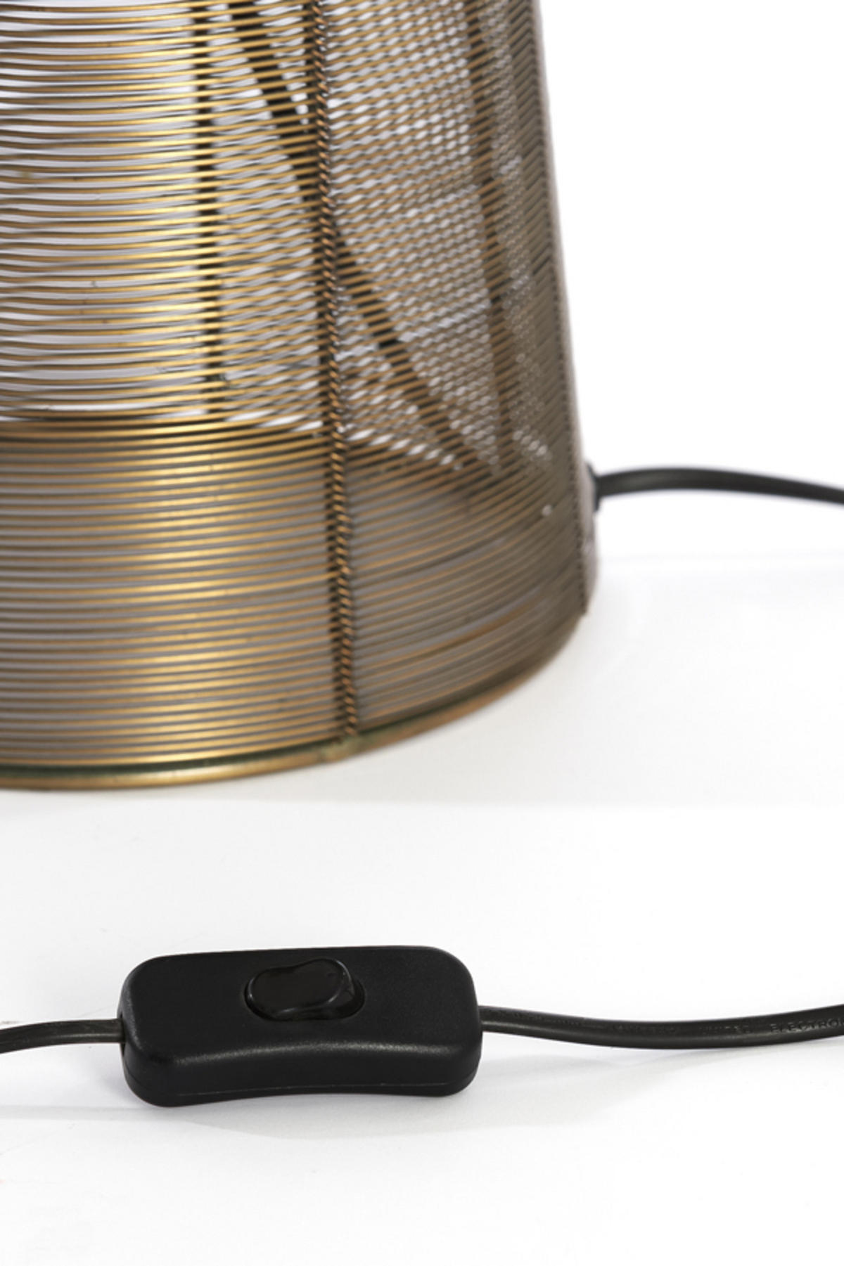 TISCHLAMPE Aboso Bronze Ø24/54 cm - Bronzefarben, Metall (24/24/54cm) - Light & Living