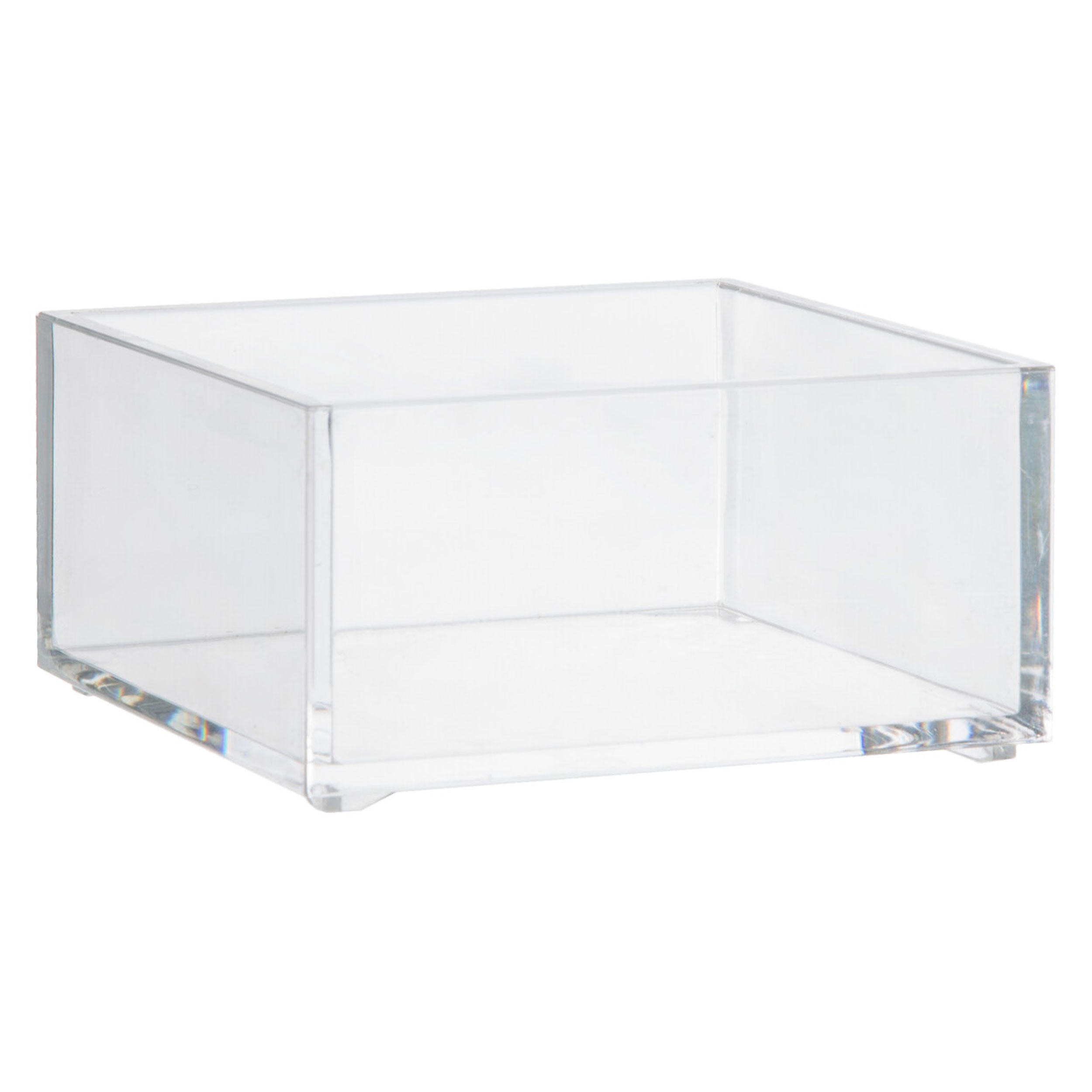 SCHMUCKORGANIZER Selena, Kunststoff, Transparent, 9.6 x 9.6 - Transparent, Kunststoff (4.85/9.65/9.65cm) - 5five Simply Smart