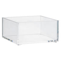 SCHMUCKORGANIZER Selena, Kunststoff, Transparent, 9.6 x 9.6 - Transparent, Kunststoff (4.85/9.65/9.65cm) - 5five Simply Smart