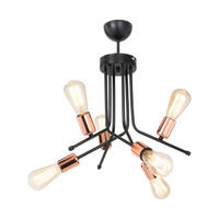 DECKENLEUCHTE Halesowen - Kupferfarben, Metall (41/41/50cm) - lux.pro