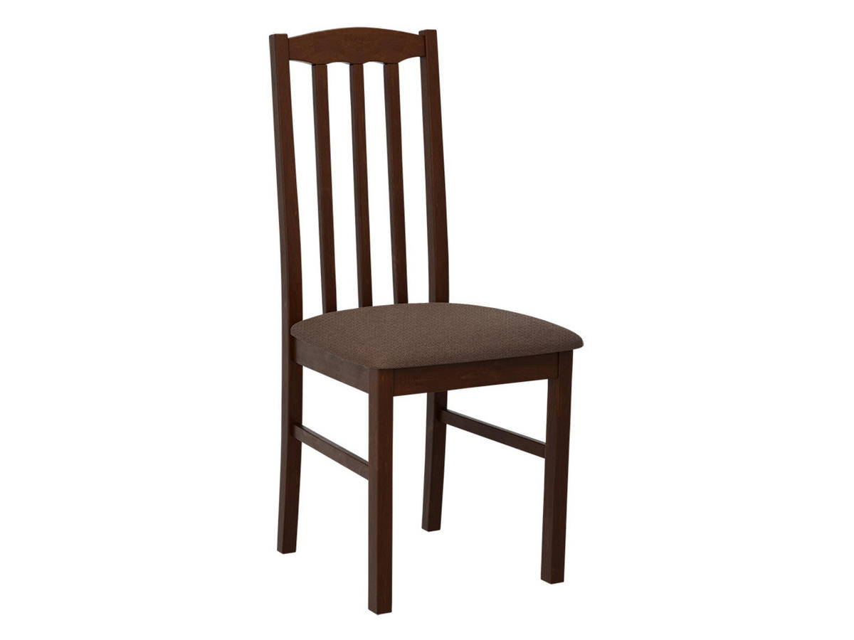 STUHL Bos XII, Holzfarbe: Walnuss - Walnussfarben/Braun, Holz (43/90/48cm) - MIRJAN24