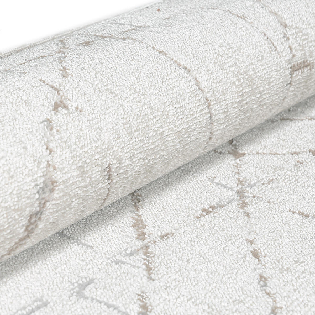 TEPPICH Mataro Senda Mazovia 160x230cm Beige Braun Abstrakt Kurzflor - Braun, Textil (160/230cm) - Mazovia