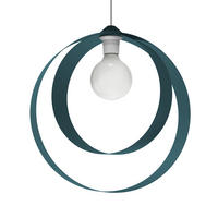 HÄNGELEUCHTE - Blau, Metall (7/40/40cm) - Lumicom