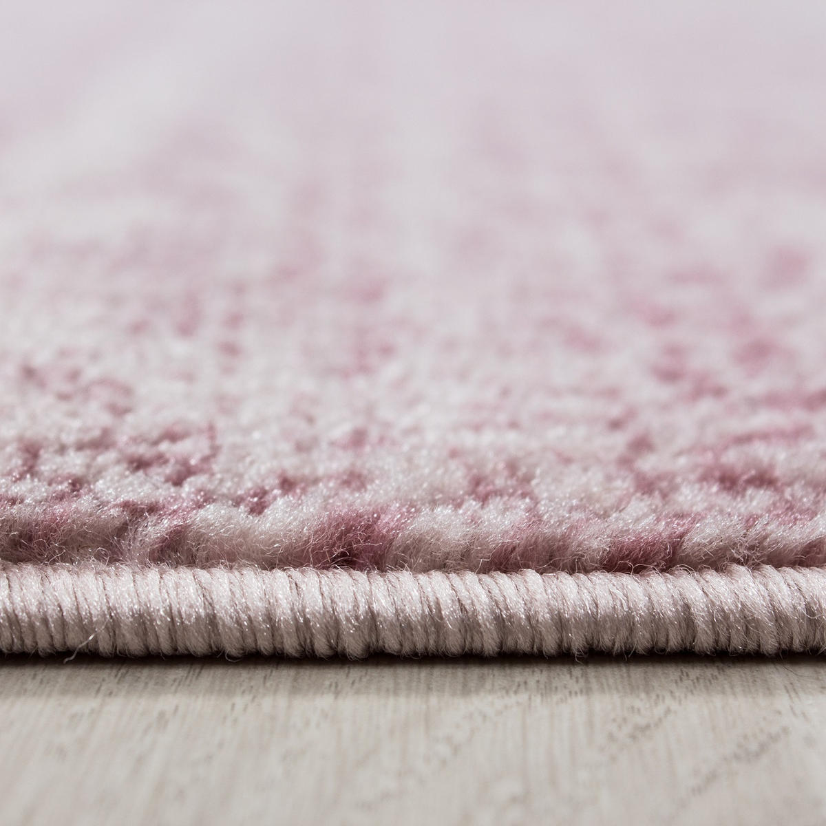 KURZFLORTEPPICH INN, einfarbig, Rosa, 240 x 340 cm - Rosa, Textil (240/340cm) - KADIMA DESIGN