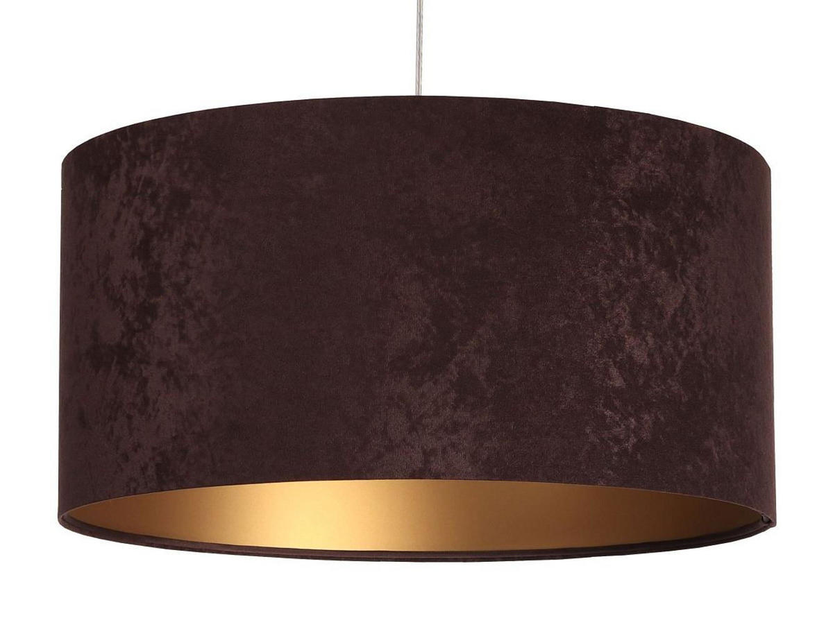 HÄNGELEUCHTE Gold 50/25 cm - Goldfarben/Braun, Kunststoff (50/0.8/25cm) - ONZENO