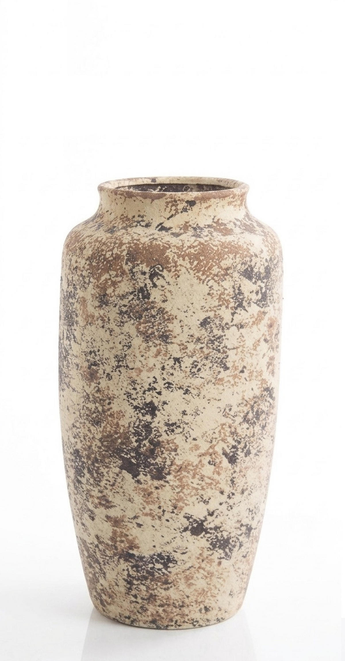 VASE EVRO Beige Keramik - Beige, Keramik (50cm) - Mondex