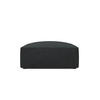 POUF Ruby aus Cord schwarz - Schwarz, Textil (93/40/93cm) - Micadoni