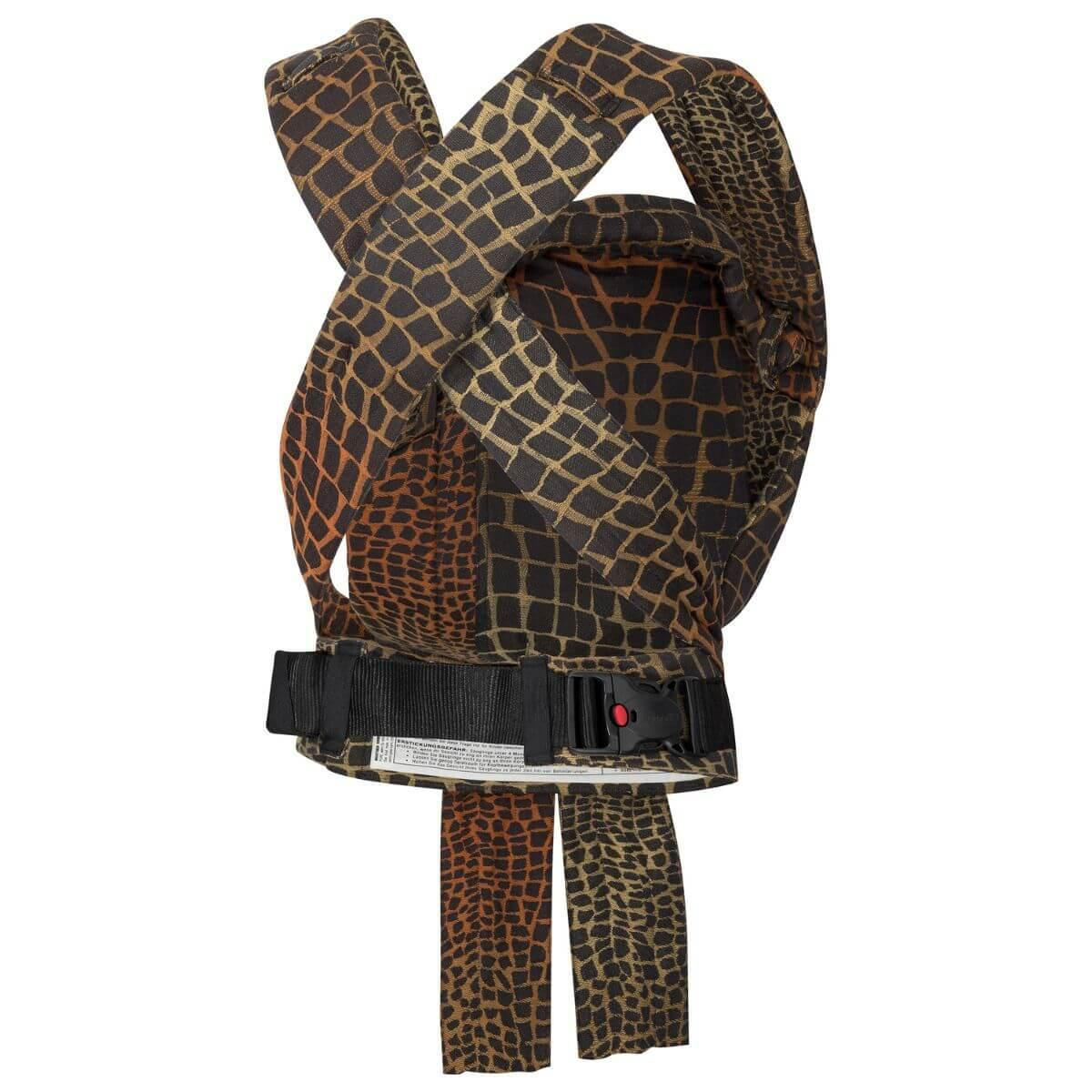 BABYTRAGE Bondolino b.pure - Dunkelgrau/Goldfarben, Textil (26.5/7.2/38.5cm) - Hoppediz