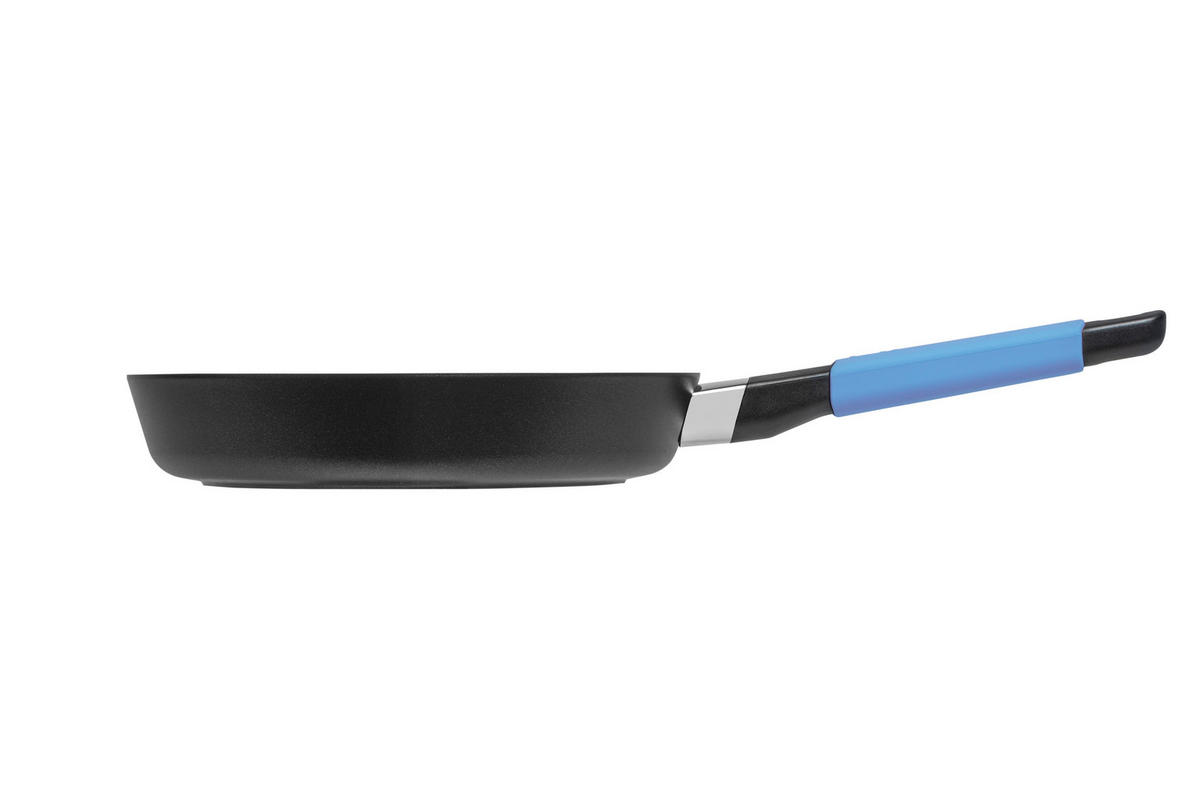 BRATPFANNE INDUKTION ⌀24cm - BLAU - Blau, Kunststoff/Metall (24cm) - Gastrolux
