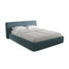 POLSTERBETT mit Bettkasten und Lattenrost 200x225 Blau - Blau/Petrol, Kunststoff/Textil (160/200cm) - Makamii