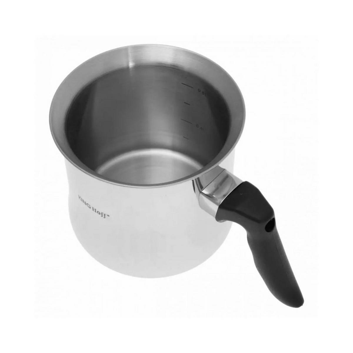 TOPF Silber 13.5/13.5/12 cm KH3110 - Silberfarben, Metall (13.5cm) - Kinghoff 