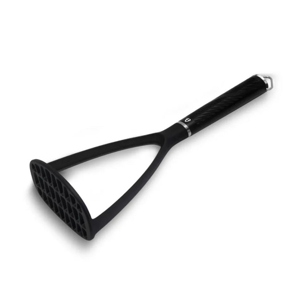 KARTOFFELSTAMPFER Forte Schwarz 7/10.5/33 cm Kunstoff - Schwarz, Kunststoff (10.5/7cm) - Mondex
