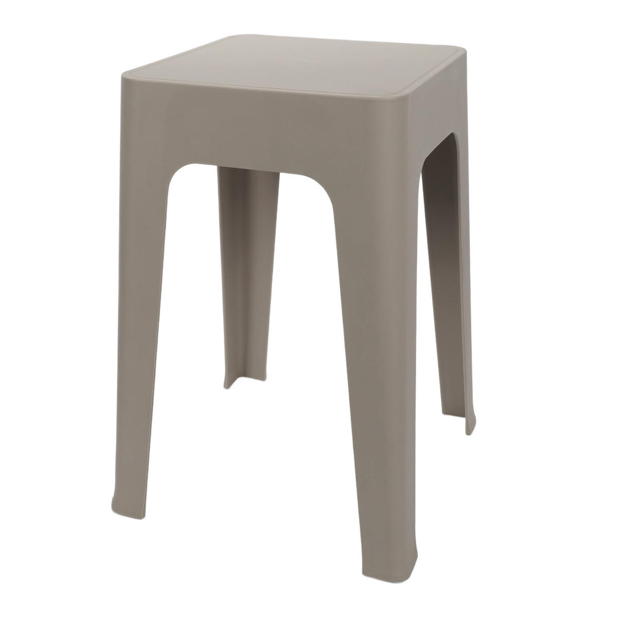 KUNSTSTOFFHOCKER 33/33/47 cm - Anthrazit, Kunststoff (33/47/33cm) - Home Styling Collection