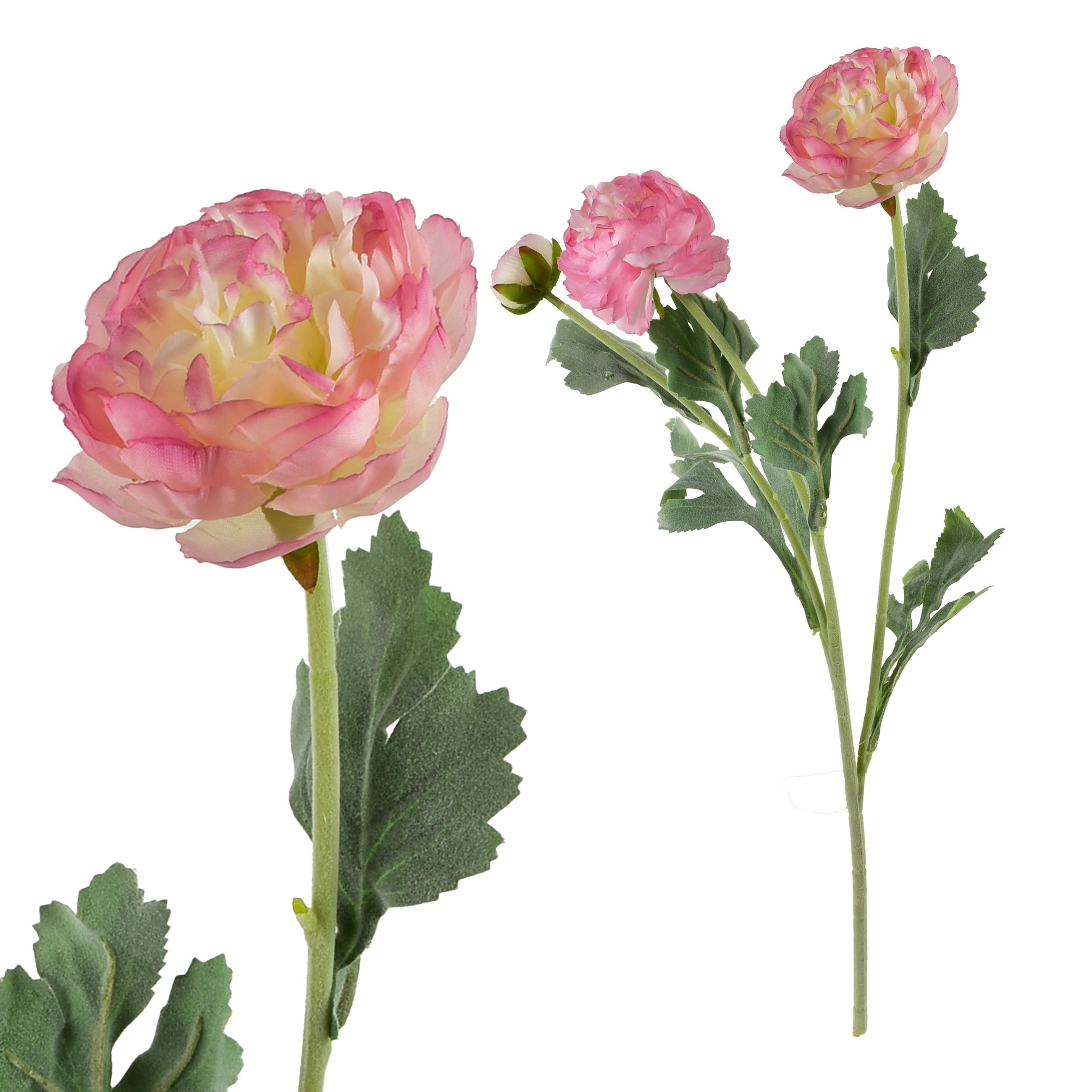 KVĚTINA, plast, světle růžová - světle růžová, plast (50cm) - Mondex