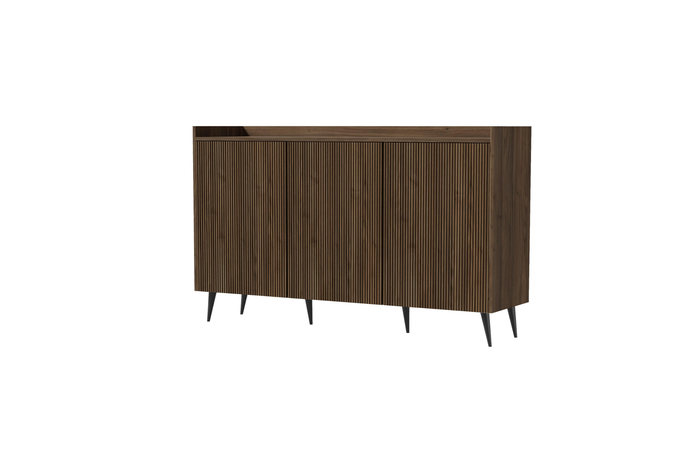 Deine Möbel 24 Kommode Walnuss 150x92x41 cm