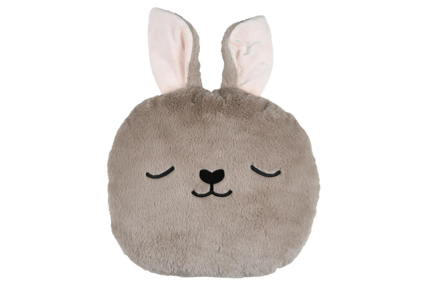 KINDERKISSEN Häschen Gabin Ø 35 cm - Beige, Textil (35/35cm)