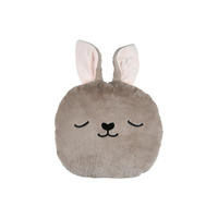 KINDERKISSEN Häschen Gabin Ø 35 cm - Beige, Textil (35/35cm)