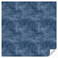 TAPETE - Leinen - Textur - Muster - Denim - Rustikal - 300x280 cm - Blau, Papier (300/280cm) - OnlyWow