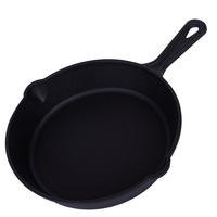 GUSSEISENPFANNE ø 22cm - Schwarz, Metall (27.2/17cm) - Grillgott