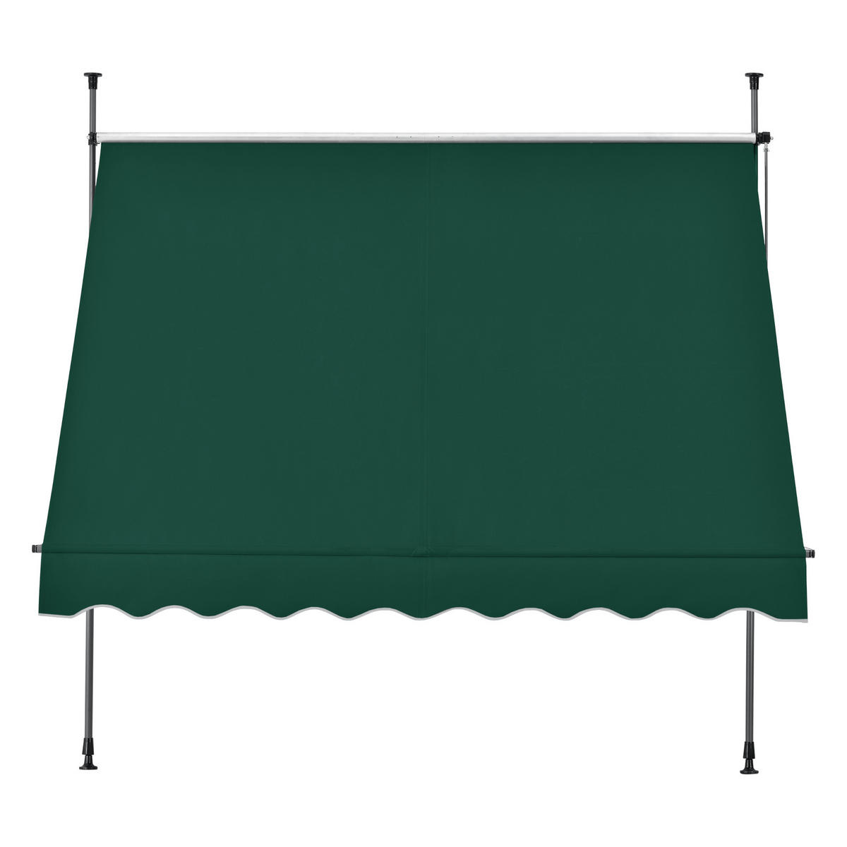 KLEMMMARKISE Stem - Dunkelgrün, Textil/Metall (400/309/120cm) - pro.tec