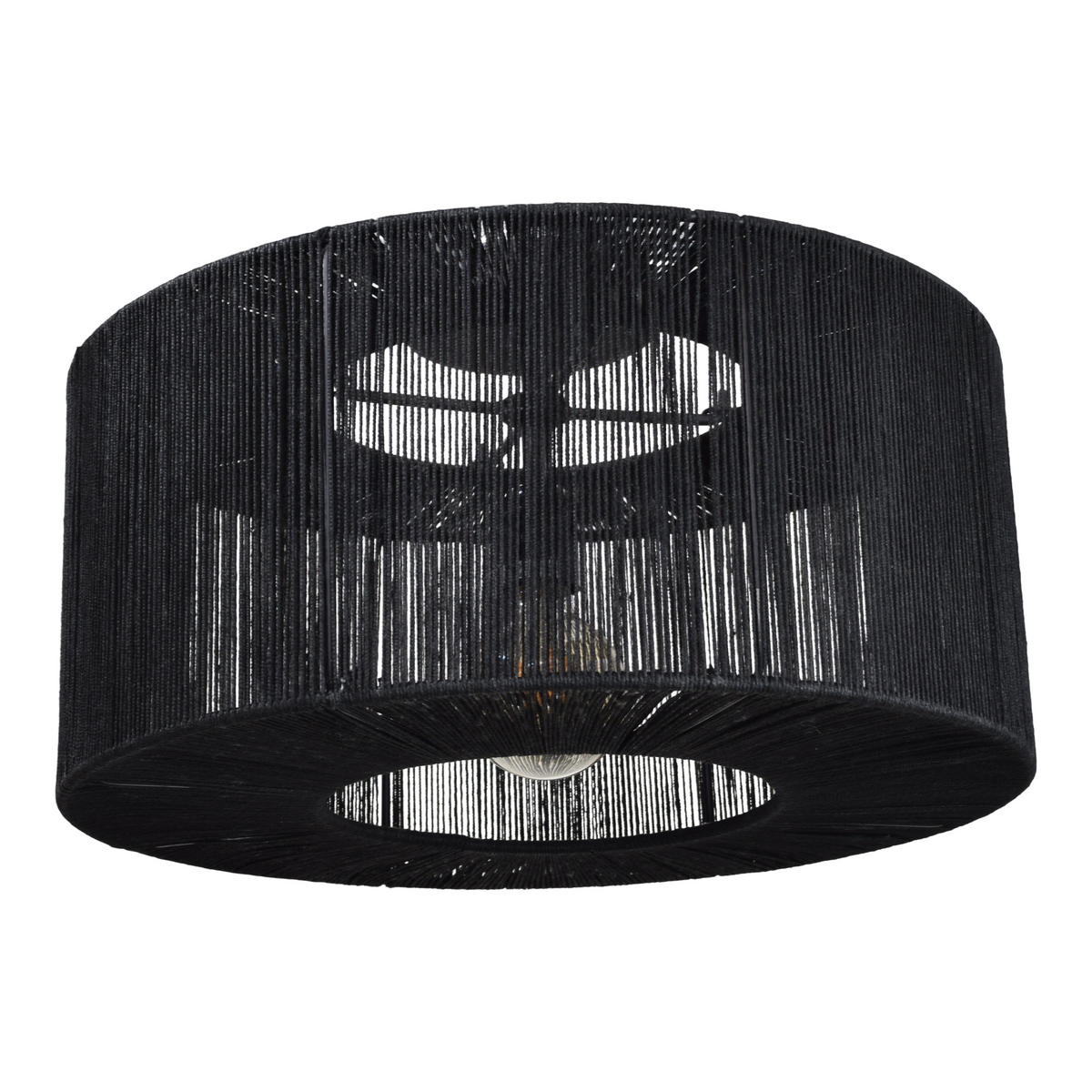 DECKENLEUCHTEN Diro - Schwarz, Metall (45/45/26cm) - Urban Interiors