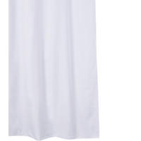 DUSCHVORHANG Weiß 180 x 200 cm - Weiß, Textil (180/200cm) - Sanilo