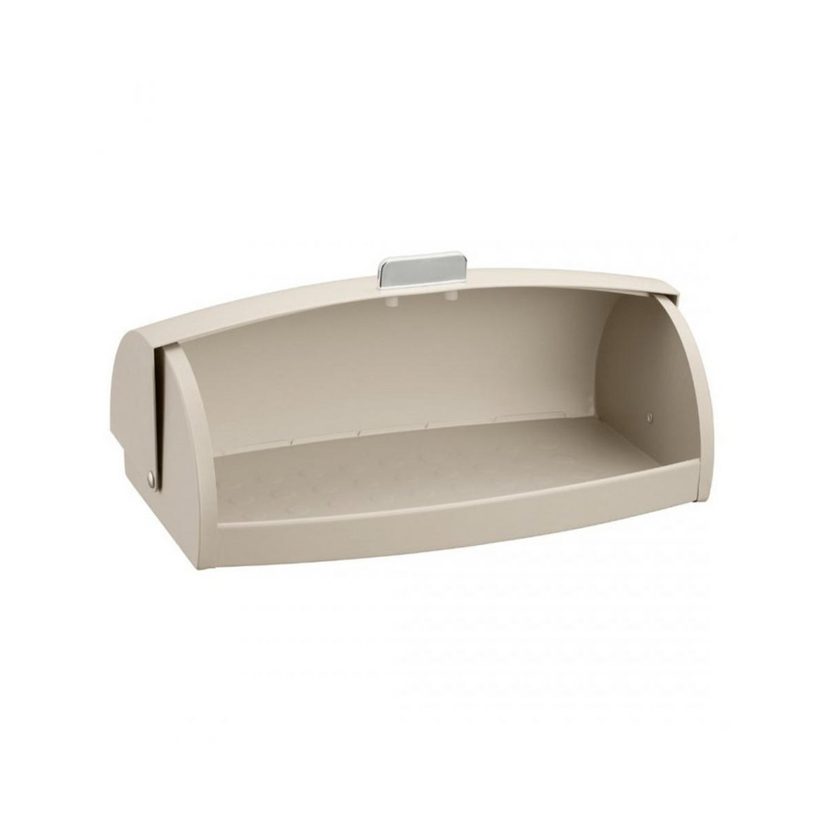 BROTKASTEN Creme 45/28.5/17 cm KB7932 - Creme, Metall (28.5/17/45cm) - Klausberg 