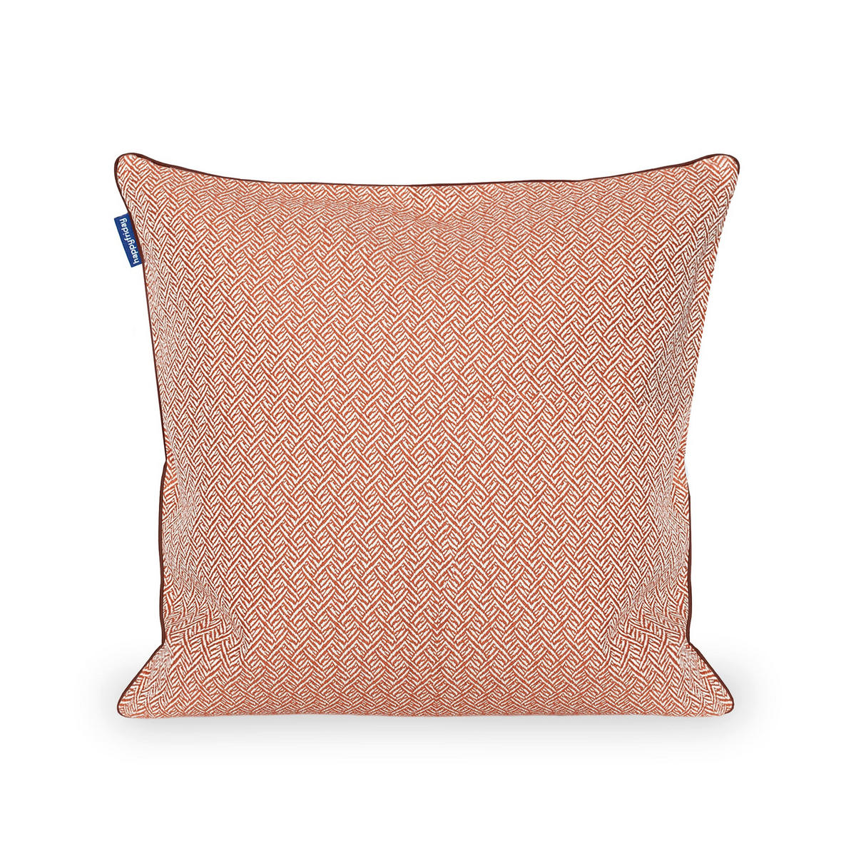 KISSENBEZUG dekorativ herringbone 50x50 cm terrakota - Terra cotta, Textil (50/50cm) - Happy Friday