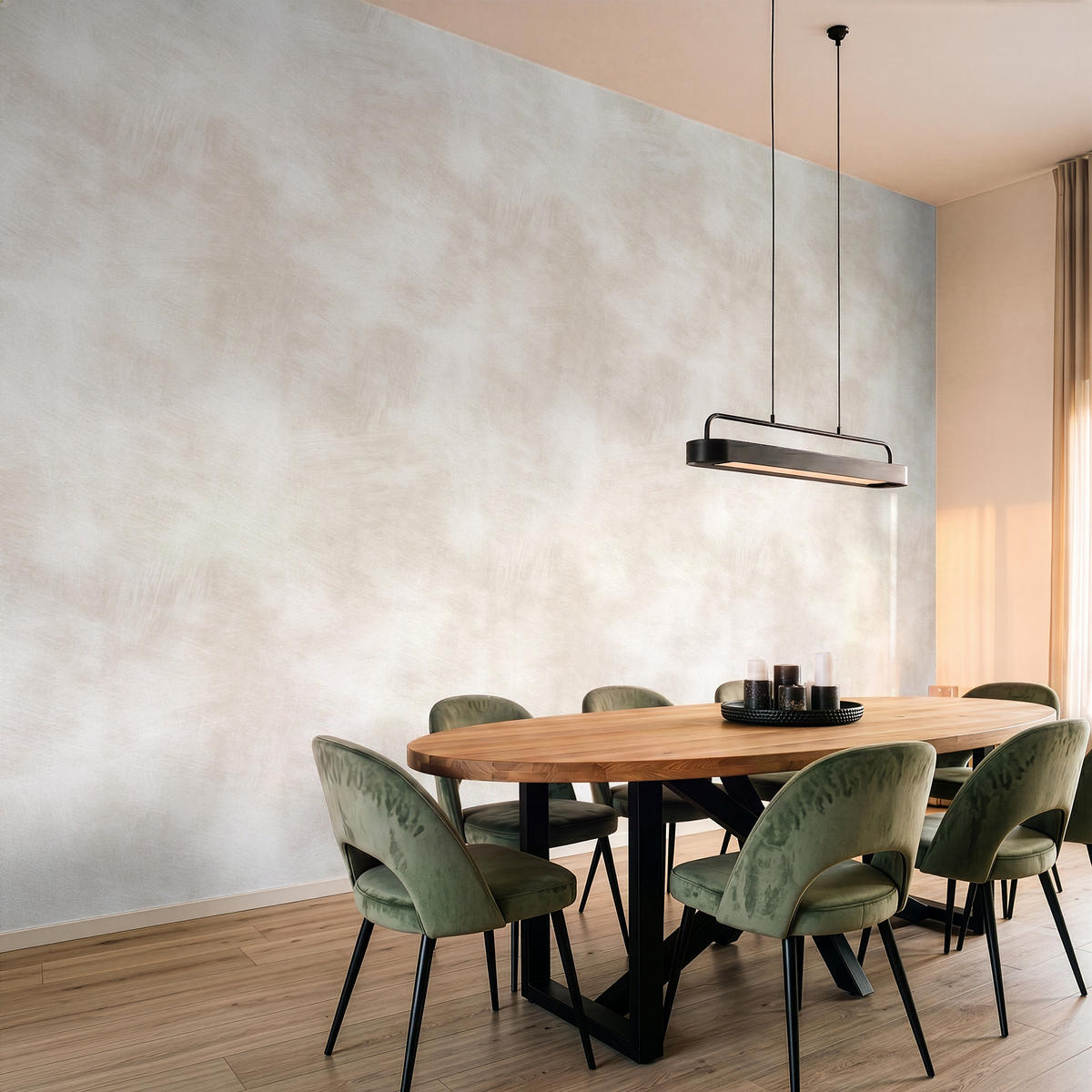 TAPETE - Dezent - Textur - Beige - 450x280 cm - Creme, Papier (450/280cm) - OnlyWow