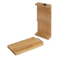 SCHNEIDEBRETT Beige 47.5/20/7.5 cm AL40 - Beige, Holz (20/47.5cm) - ArteLegno