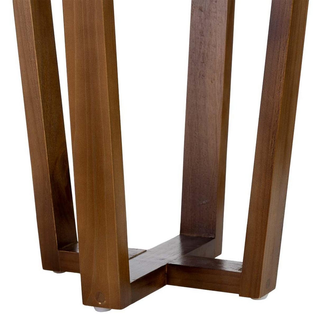 TISCH aus Holz, grau, 36x40cm - Braun, Holz (36/36/40cm) - Wanderlust