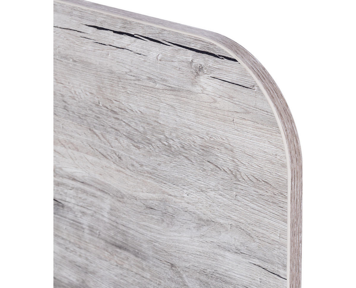 BODENBETT Bente 90 x 200 cm - Eichefarben/Weiß, Holzwerkstoff (90/200cm) - arthur berndt