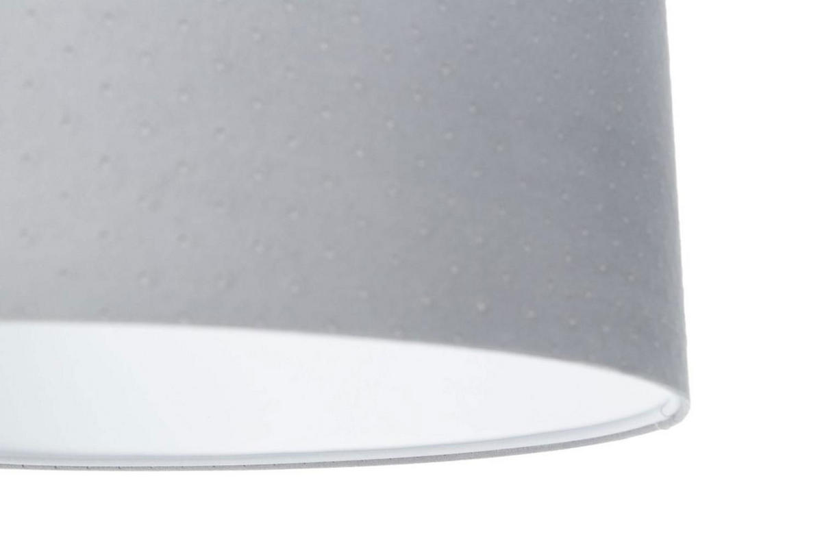 HÄNGELEUCHTE Grau 50/25 cm - Weiß/Grau, Kunststoff (50/0.8/25cm) - ONZENO