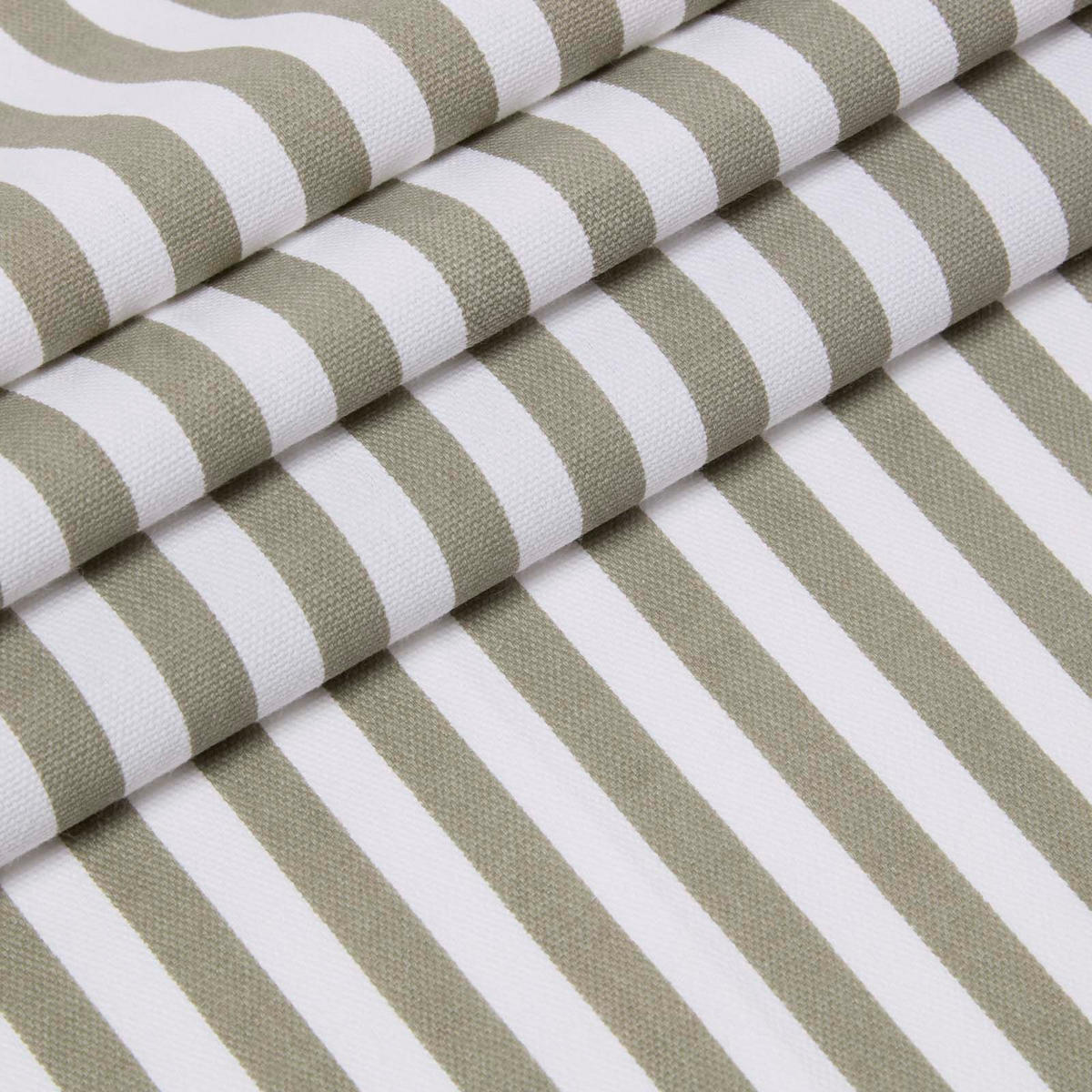 BAUMWOLLSTOFF Meterware grau-weiß gestreift, 150 cm - Grau, Textil (150/100cm) - Homescapes