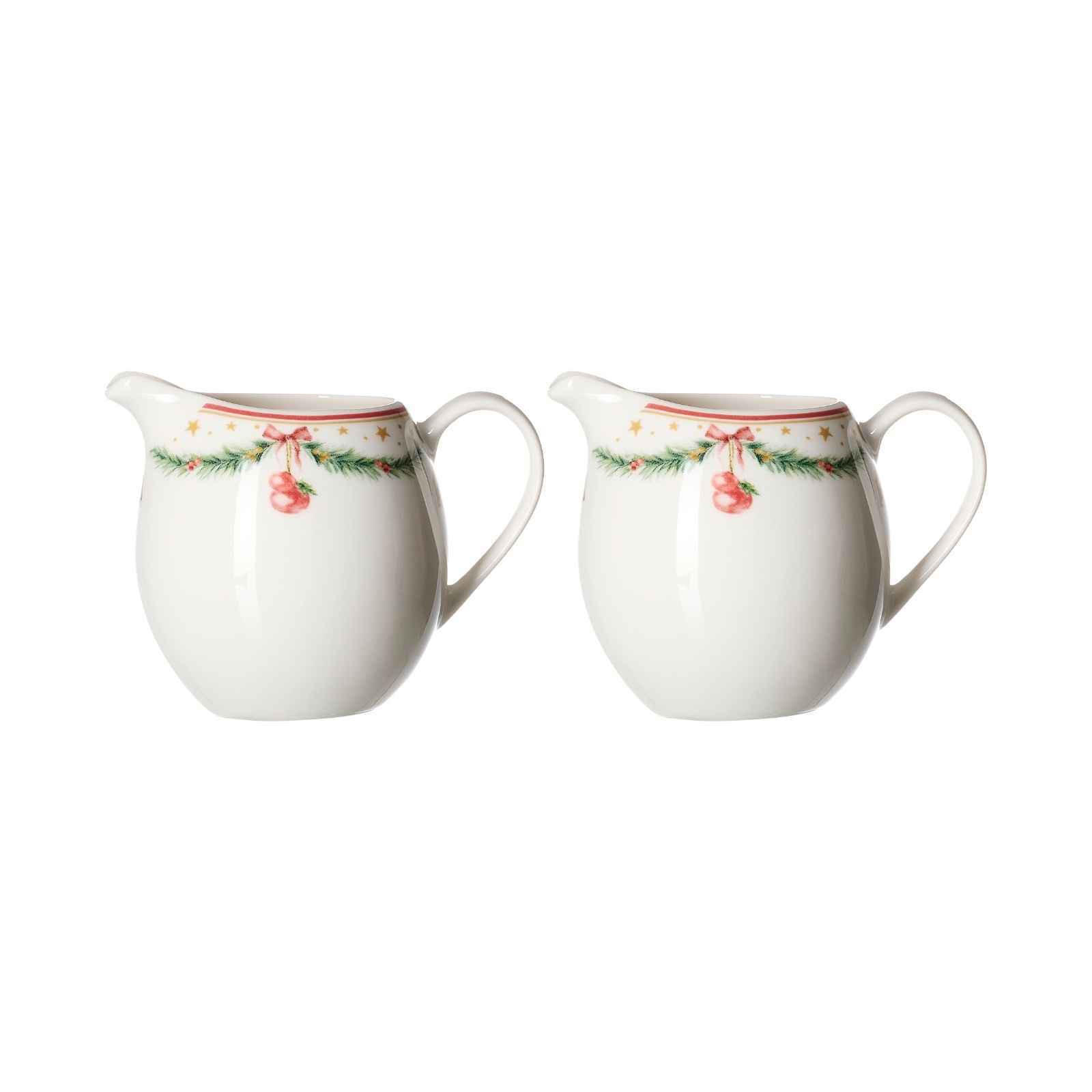 MILCHKÄNNCHEN Holly bunt 250 ml 2er Set - Multicolor, Keramik (8/11cm) - Ritzenhoff Breker