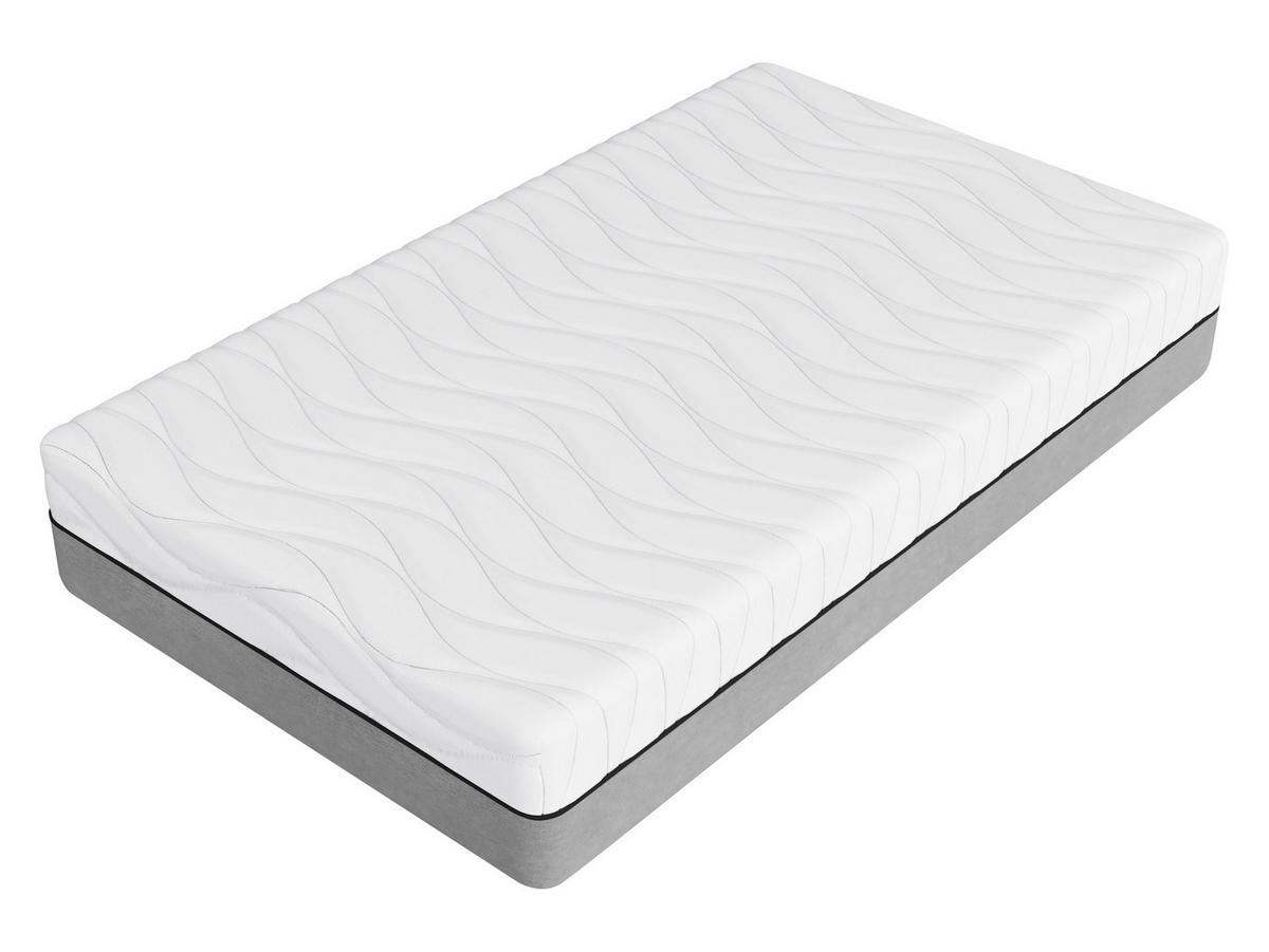 FEDERKERNMATRATZE Oro 24 cm - Weiß, Textil (200/200cm) - MIRJAN24