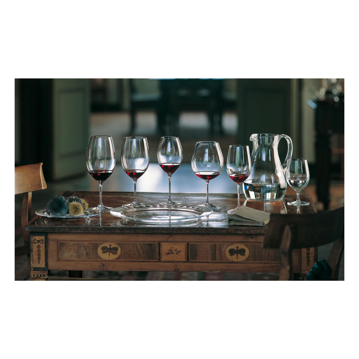 CABERNET SAUVIGNON / MERLOT ROTWEINGLÄSER Vinum transparent 650 ml 2er Set - Transparent, Glas (0.65L) - Riedel