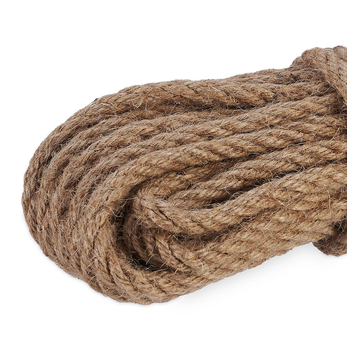 3XJUTESEIL - Hellbraun, Textil (6/8/24cm) - Relaxdays