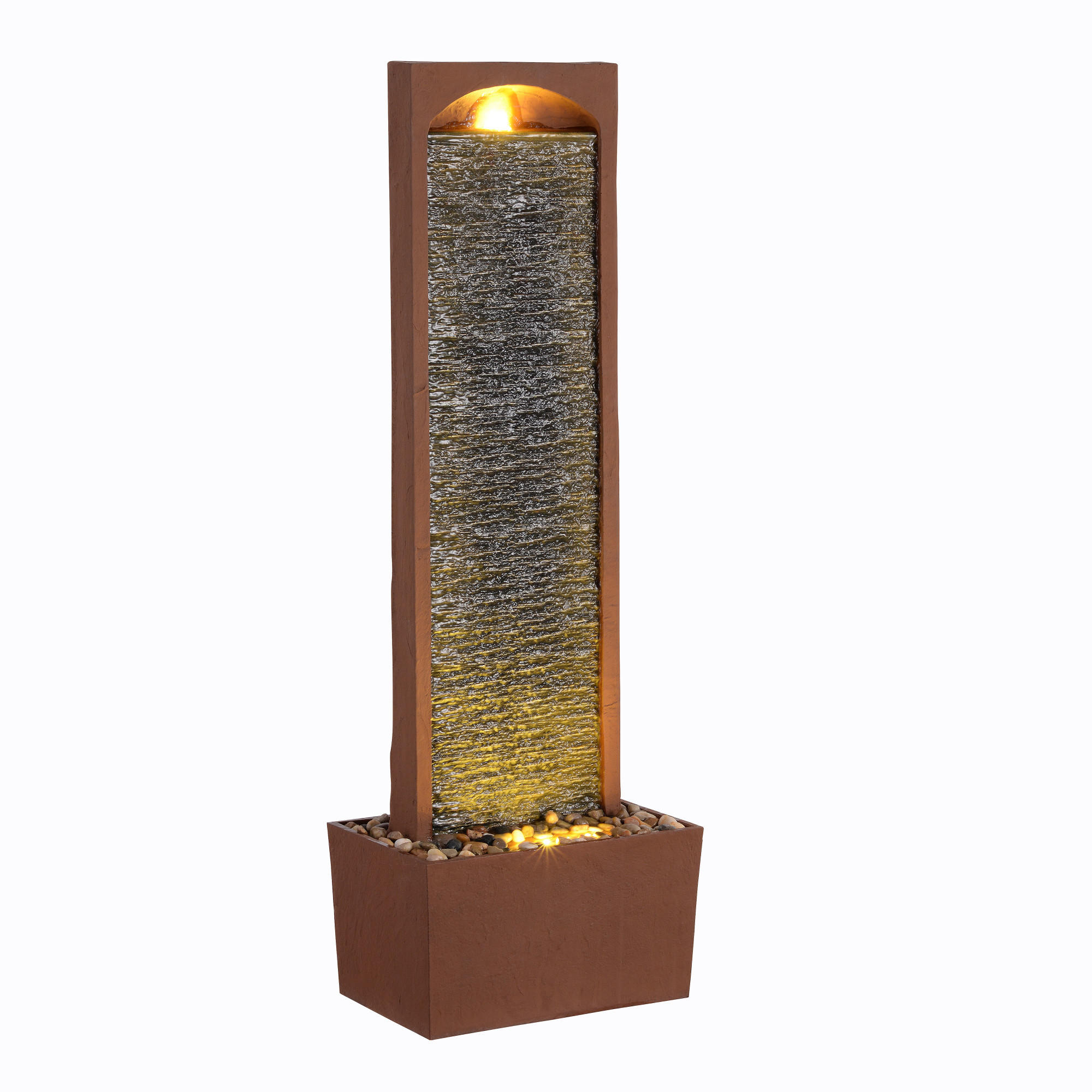Teamson Home Gartenbrunnen Rot 34.01x97.99x22 cm