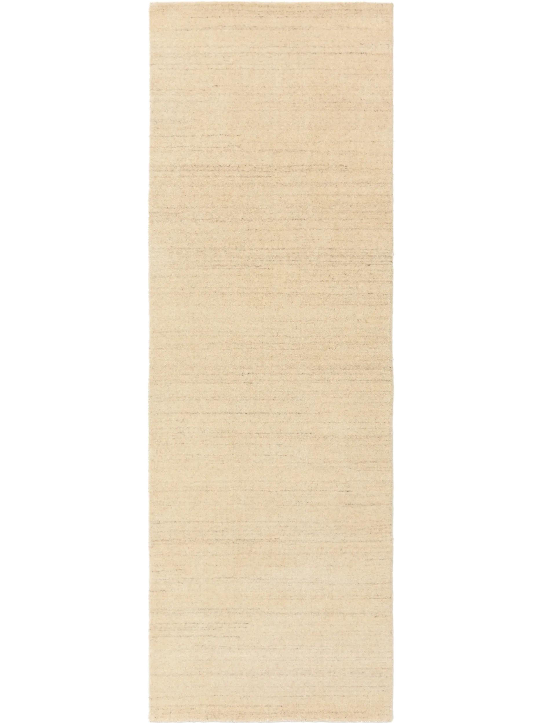 WOLLTEPPICH-LÄUFER Jamal Cream 80x250 cm - Creme, Textil (80/250cm) - benuta Nest