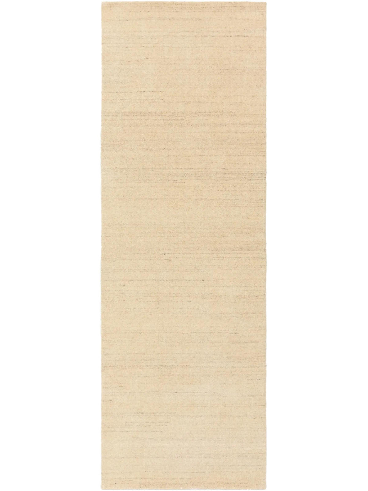 WOLLTEPPICH-LÄUFER Jamal Cream 80x250 cm - Creme, Textil (80/250cm) - benuta Nest