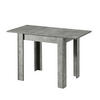 ESSTISCH LIVIUS 80-120/60/74 cm - Grau, Holzwerkstoff (80/60/74cm) - B&D Home