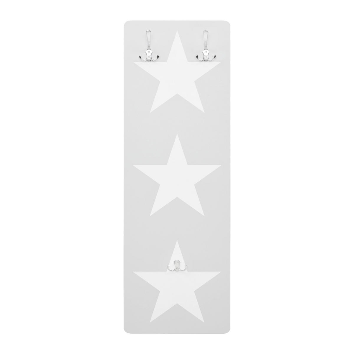 KINDERGARDEROBE Arianna Grau/Weiß - Grau, Metall (40/120/1.5cm)