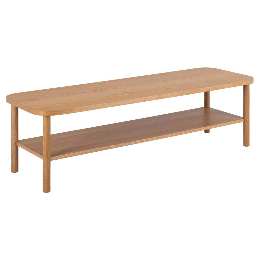 COUCHTISCH, Banbury, Eiche, MDF, 150 x 50 x 42 cm - Eichefarben, Holzwerkstoff (50/150/42cm) - ebuy24