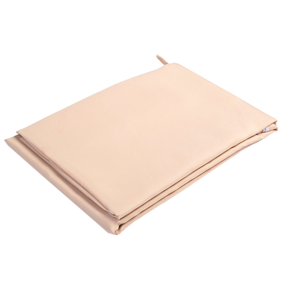SLNEČNÁ STRECHA Náhradná strecha béžová - béžová, plast (191/1/132cm) - COSTWAY